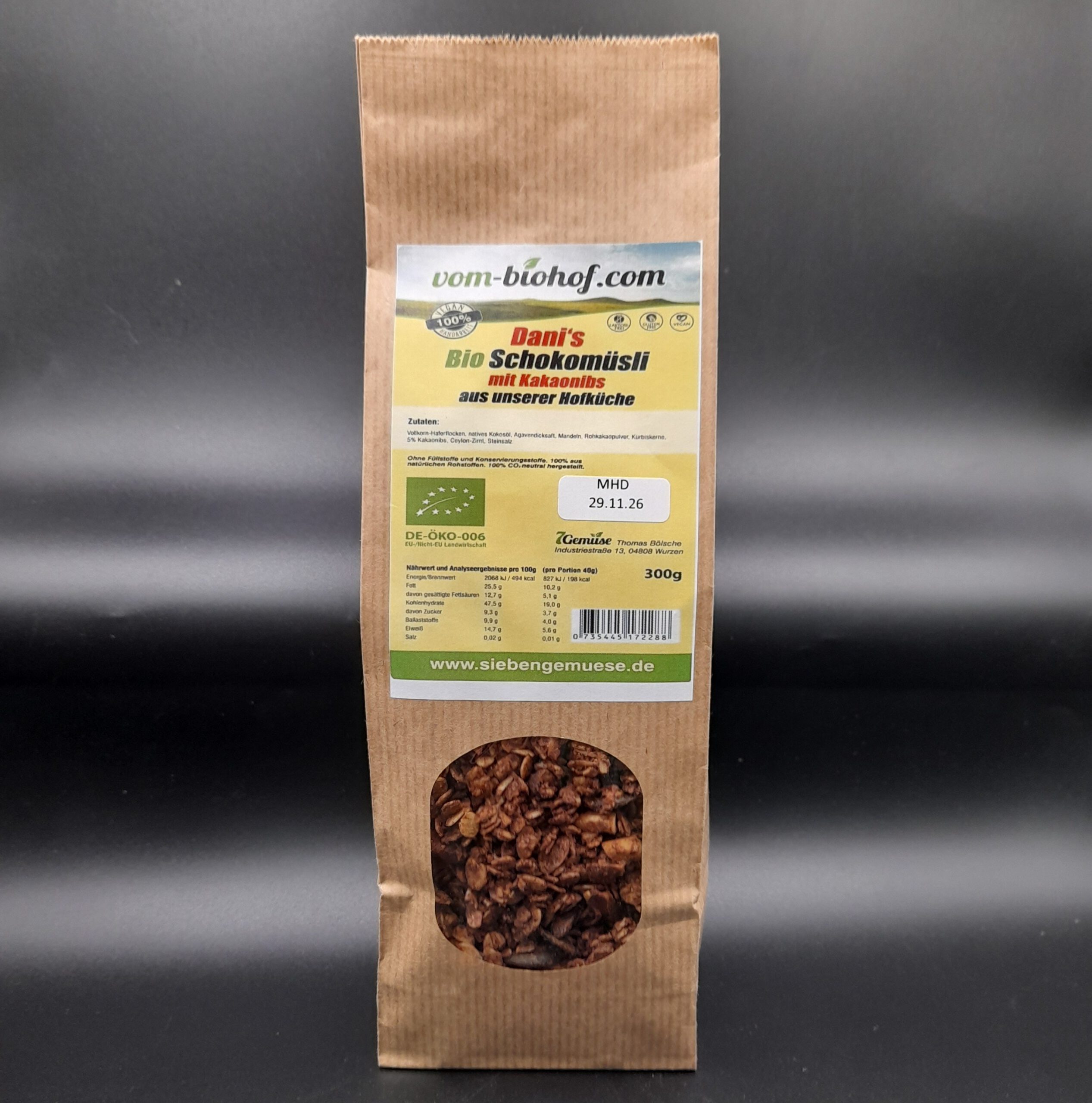 Schoko Knuspermüsli 300g